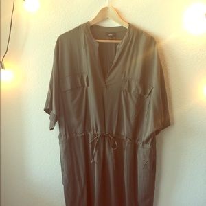 Drawstring Belted Mini Dress (never worn)